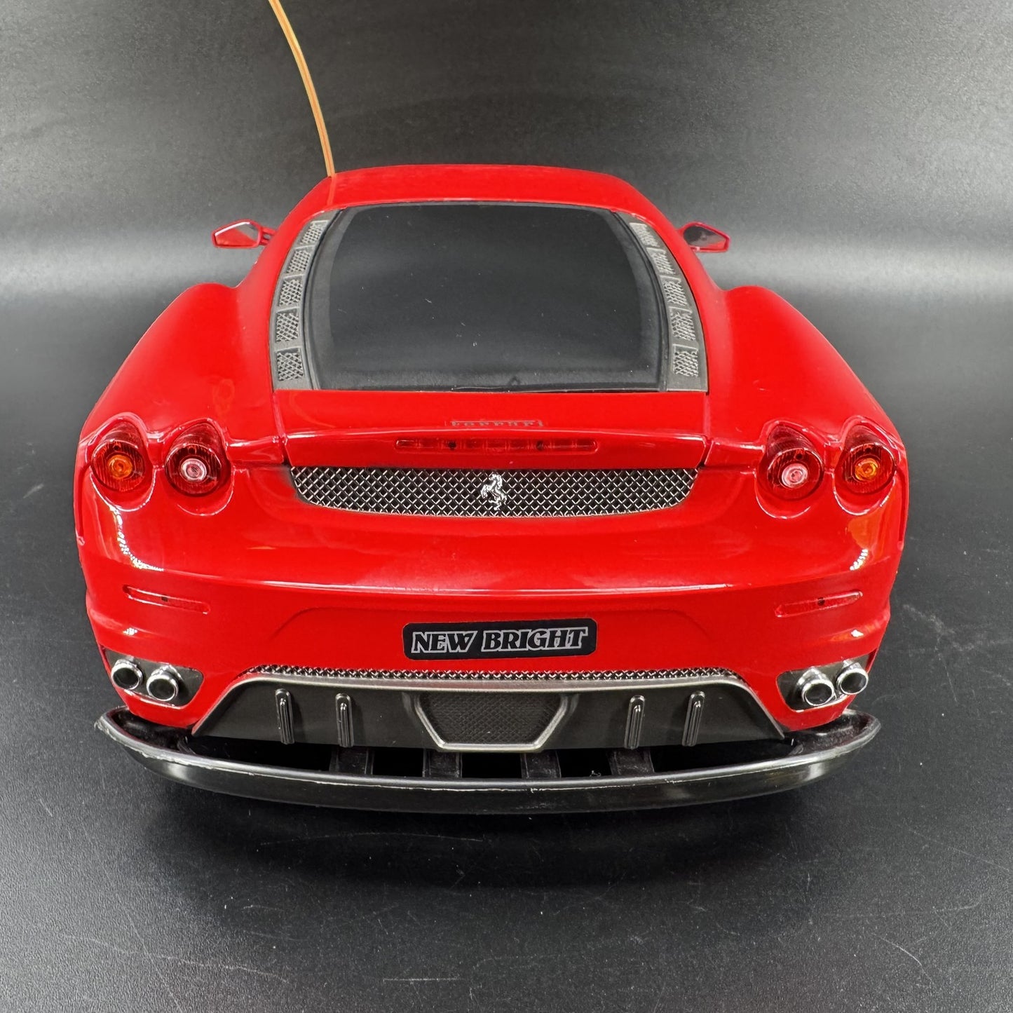 New Bright Ferrari F430 RC Radio Control Car 1/10 Scale 2007 TESTED WORKING