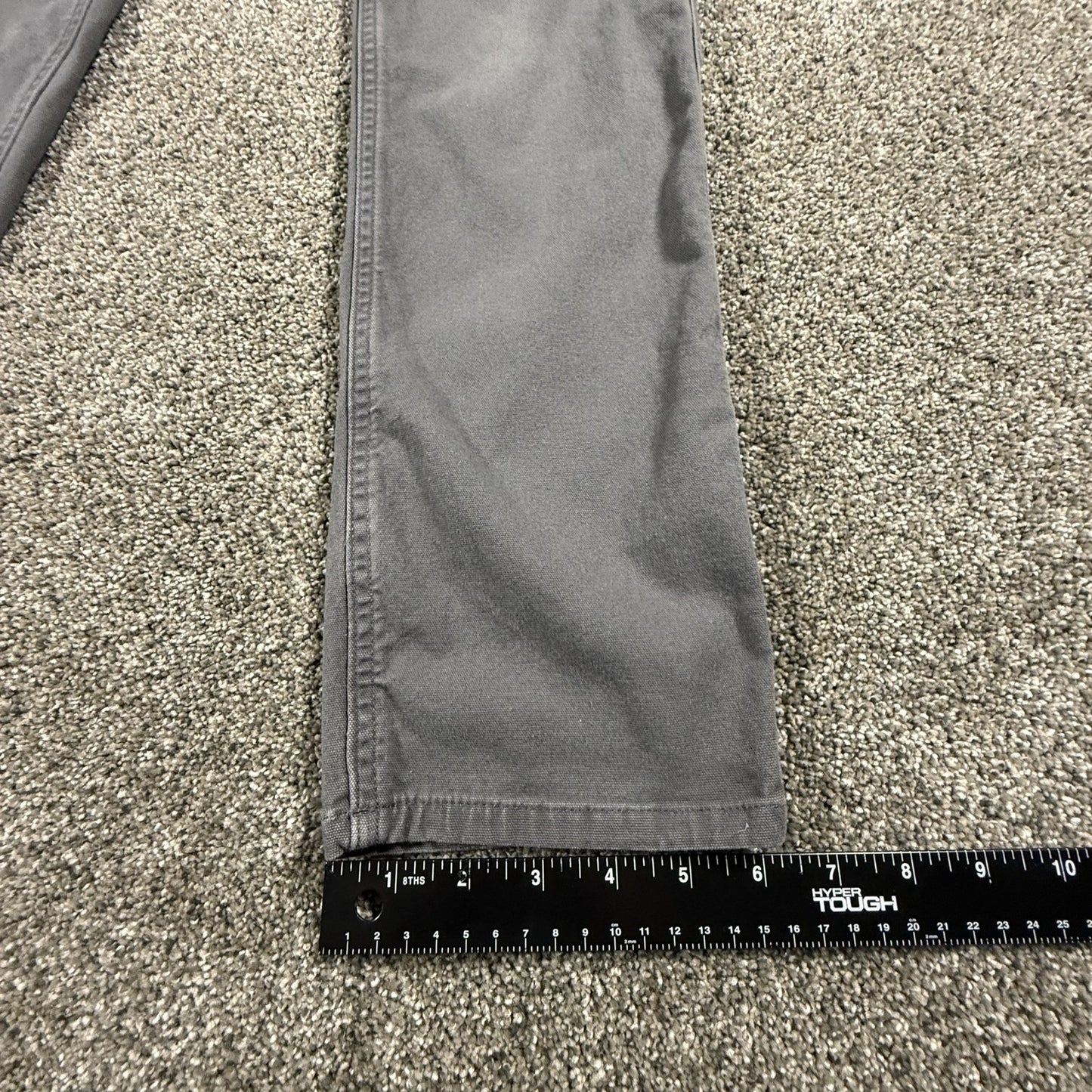 Carhartt Womens Work Pants Size 4 Gray Relaxed Fit Utility Carpenter