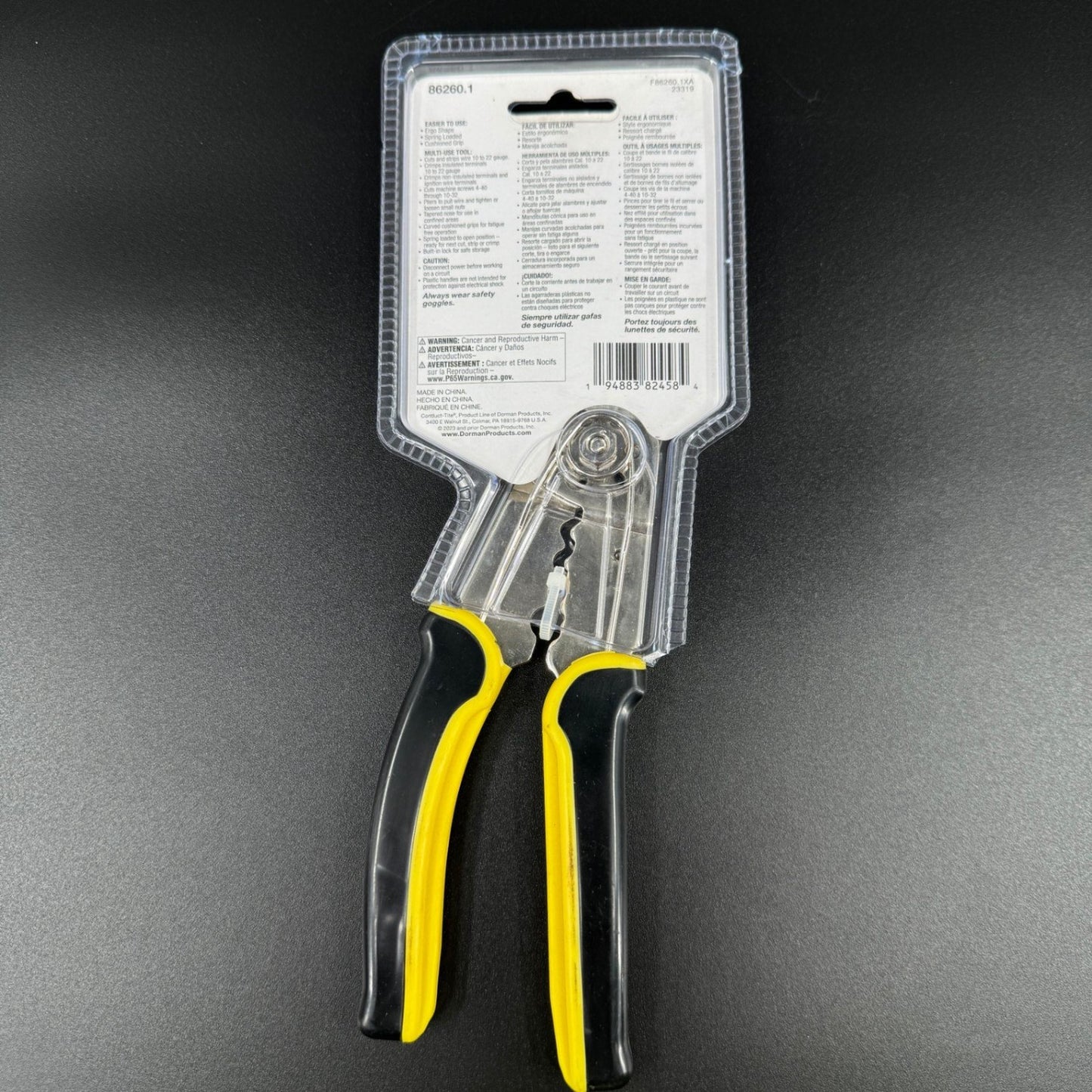Dorman Conduct-Tite Wire Stripper Crimper Cutter Tool 10-22 Gauge Electrical New