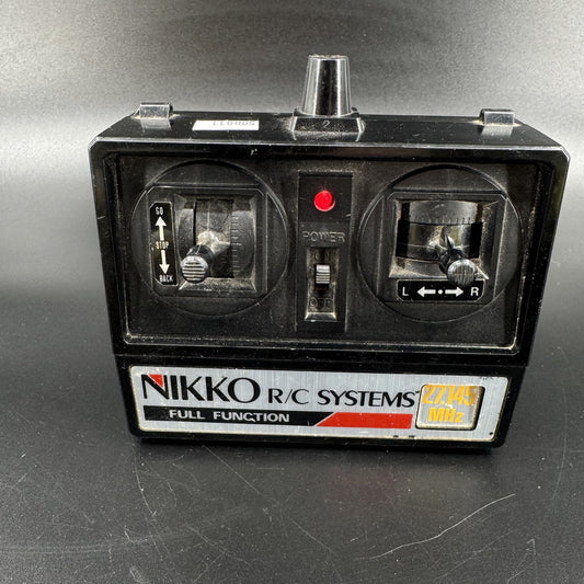 NIKKO Radio Control RC Transmitter Remote 27.145 MHz POWERS ON