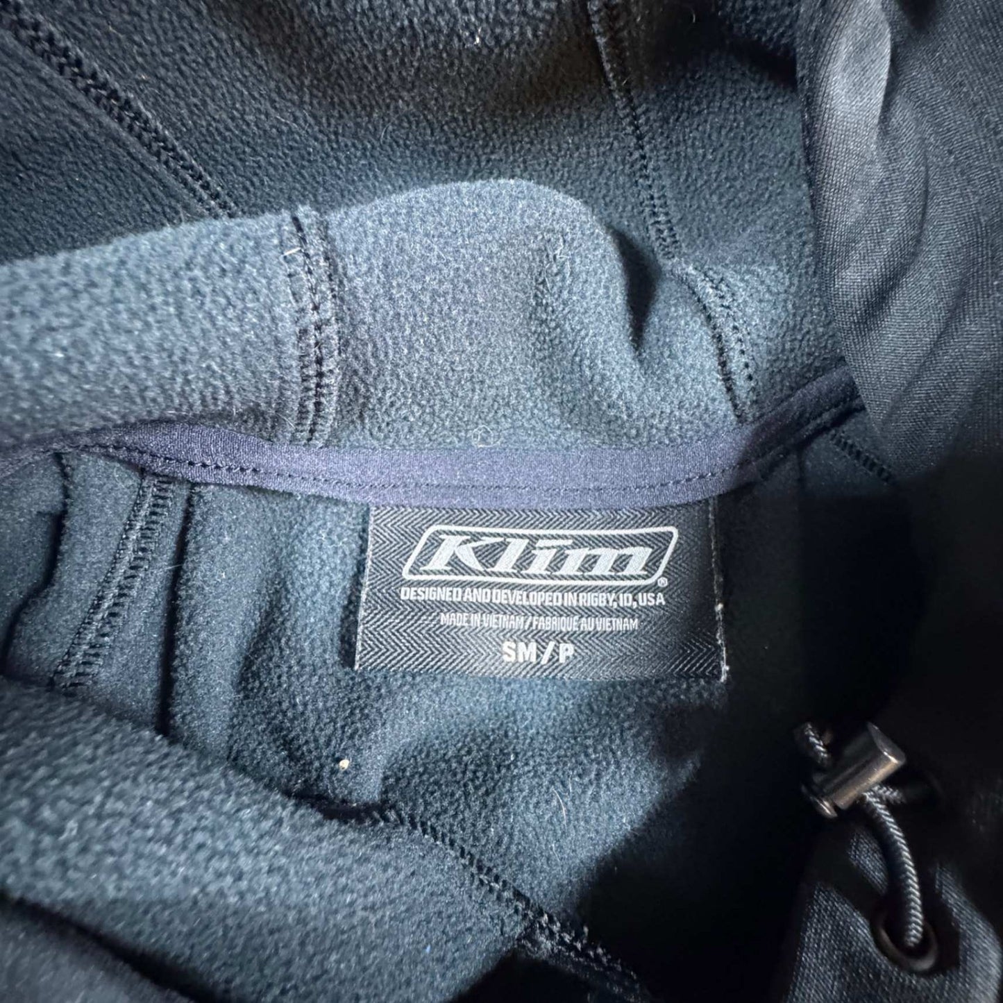 Klim Mens Foundation Pullover Hoodie Sweatshirt Size S Black 99 Graphic Logo