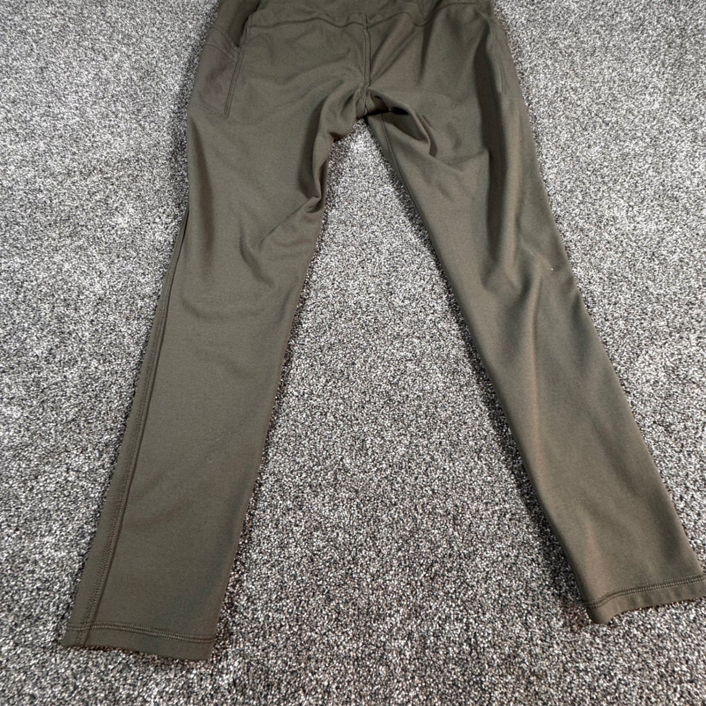Carhartt Womens Fitted Utility Leggings Pants XL Tall Olive Green Cargo