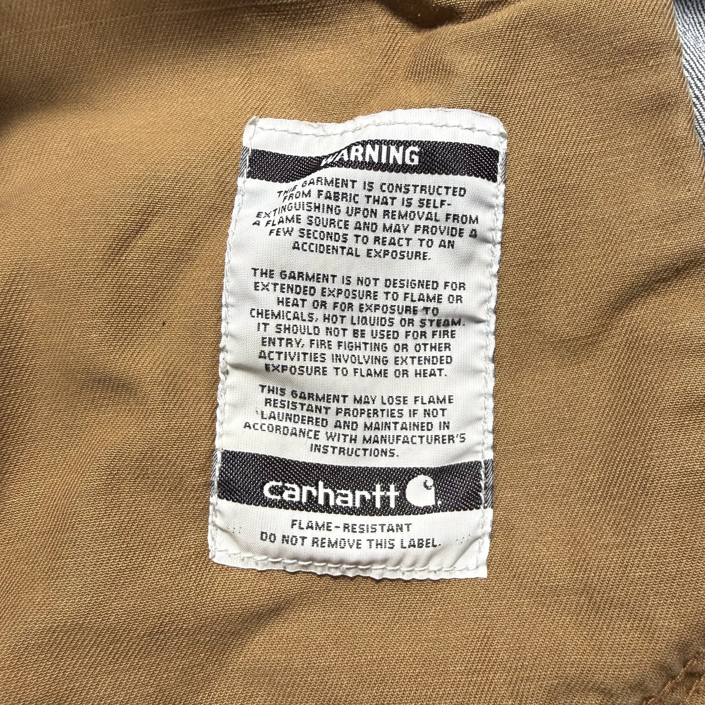 Carhartt Womens FR Flame Resistant Reflective Safety Workwear Jeans 16 Short