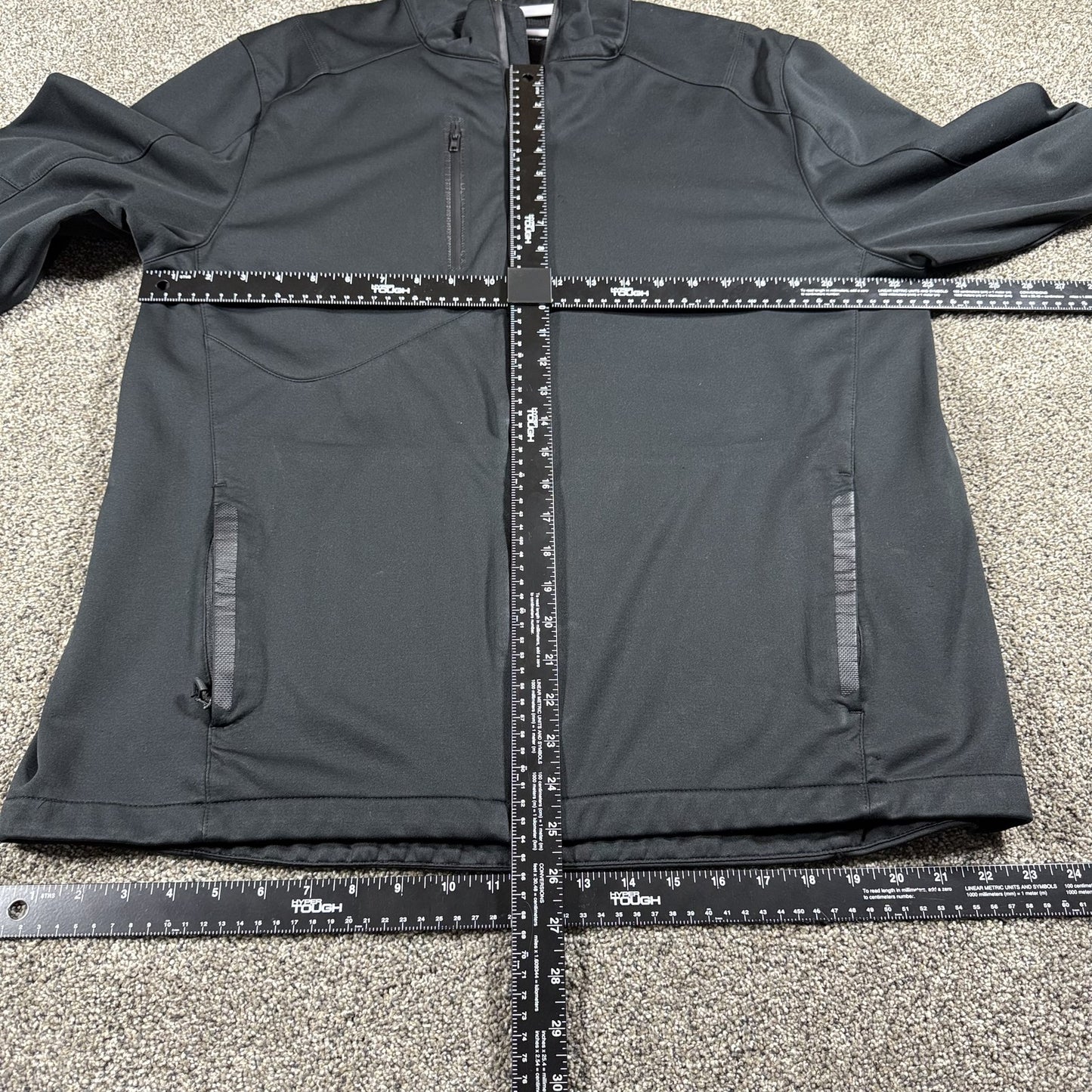 OGIO Endurance Crux Mens XL Black Full Zip Soft Shell Jacket