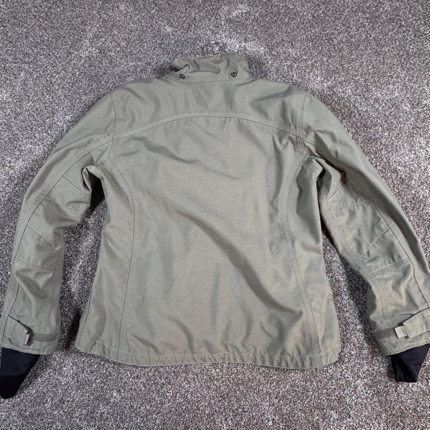 Carhartt Womens Waterproof Jacket XS Green Breathable Full Zip Hooded Coat