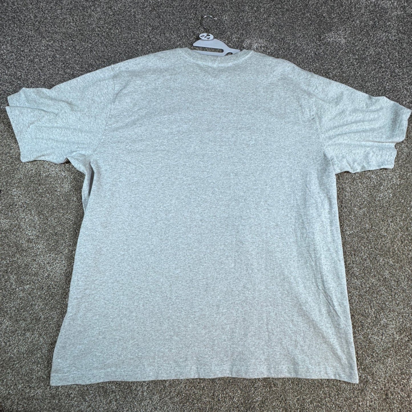 Carhartt Mens K87 Pocket T-Shirt 3XL Tall Heather Gray Loose Fit Work Shirt