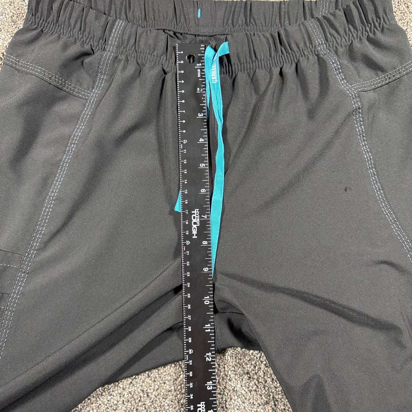Carhartt Force Scrubs Pants M Black Jogger Drawstring Elastic Cuff