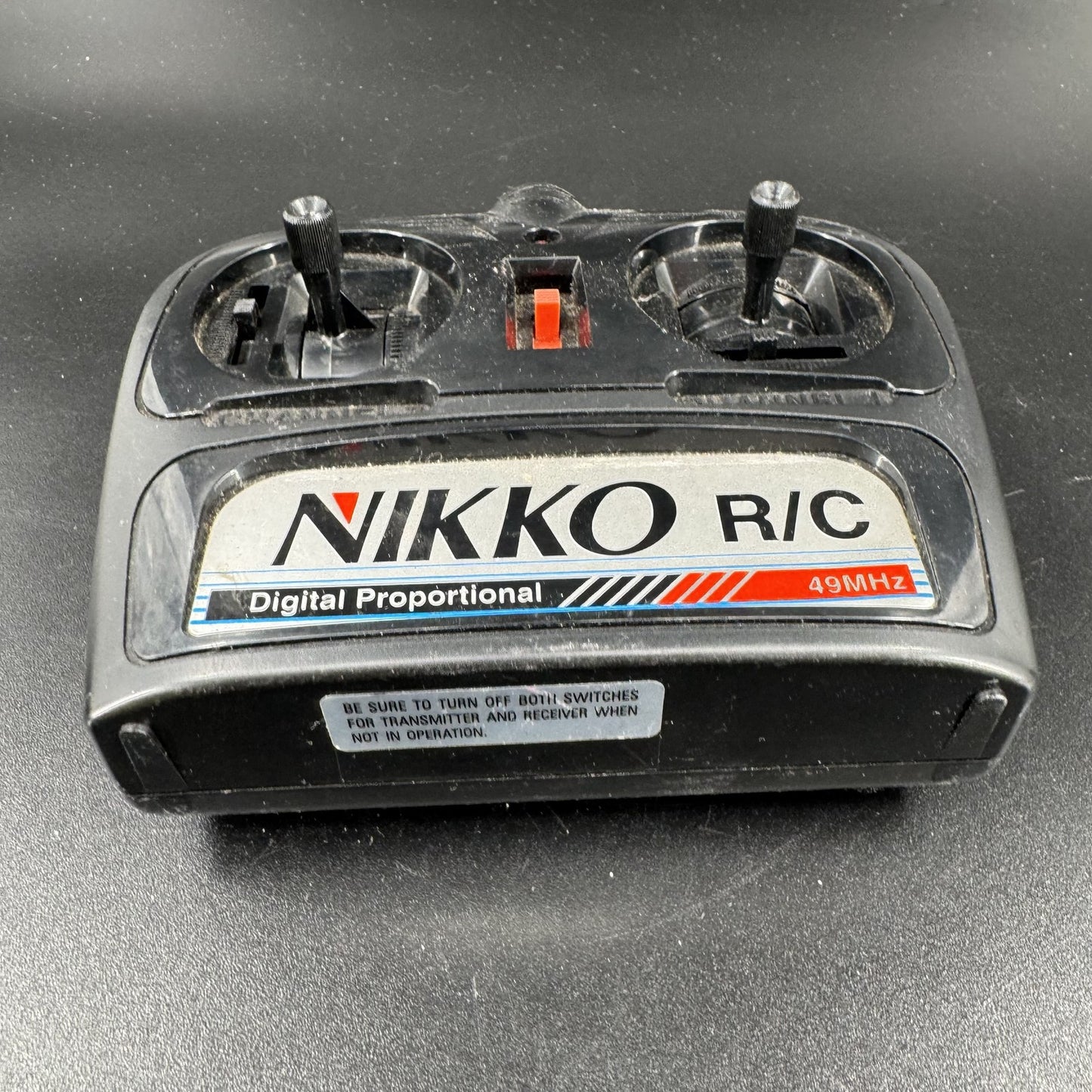 Nikko Vintage RC Remote Control Transmitter 49MHz Powers On