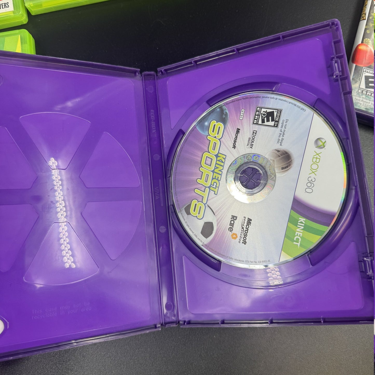 Xbox 360 Games Lot Of 6 Kinect Sports Skylanders Madden NHL PGA Tour