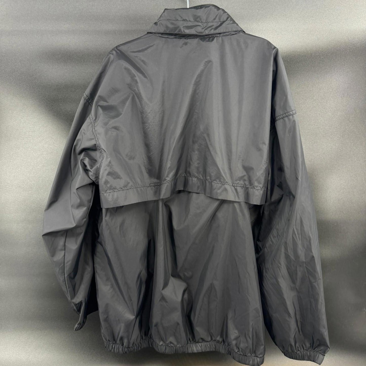 Acuity Mens Golf Rain Suit Set XL Black Hooded Pullover Jacket Pants