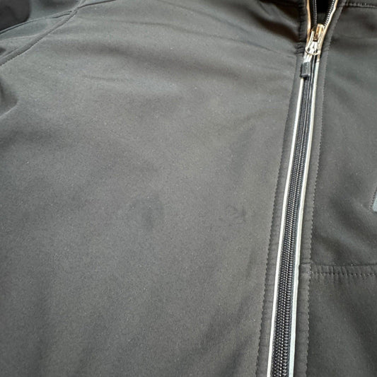 New Balance Mens Heavy Softshell Jacket XL Black Removable Fleece Liner